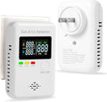 Combination Natural Gas & Carbon Monoxide Detectors, 4-in-1 Real-time Display & by ProductCategory