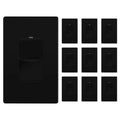 LIDER Minimalist Design Matte Finish Lighted Decorator Switch by LIDER