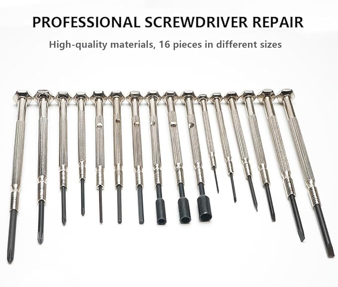 16 PCS Mini Precision Screwdriver Set - Image 3