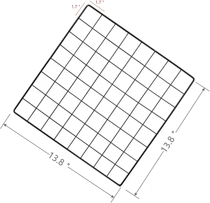 Feadily 4 Pack Metal Grid Wall Board Including 1 Hook Rack, Photos & Pictures - Image 3