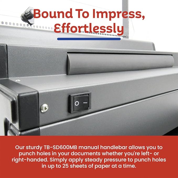 TruBind Heavy Duty Manual Coil Binding Machine - Image 2