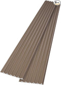 Art3dwallpanels Slat Wall Paneling, 8 Pack Wavy Grain Panel Wall Slats by Art3dwallpanels