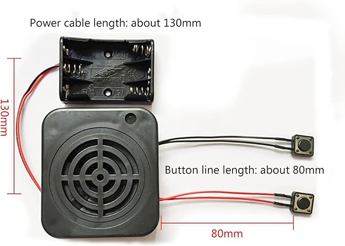 Voice Recording Box, 2/4 Minutes 3W DIY Voice Recording Box Playback Module - Image 5