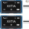 XIITIA 2pcs 2.42 inch 128x64 OLED LCD Display Module SSD1309 7 Pin SPI/IIC I2C by XIITIA