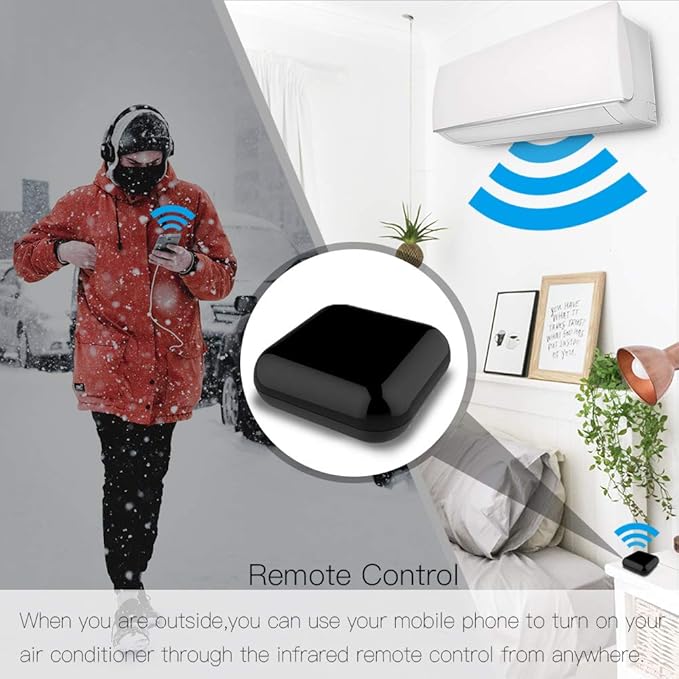 MoesGo WiFi RF IR Universal Remote Controller TV Air Conditioning Smart Home - Image 6