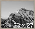 Frame It Easy 33 x 27 Rustic Gray Wood Frame by FrameItEasy