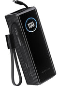 EF ECOFLOW Rapid Power Bank, 100W Built-in and Retractable Cables, 170W by EFECOFLOW