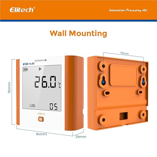 Elitech 100, 000 Points Digital Temperature Humidity Data Logger Medical - Image 5