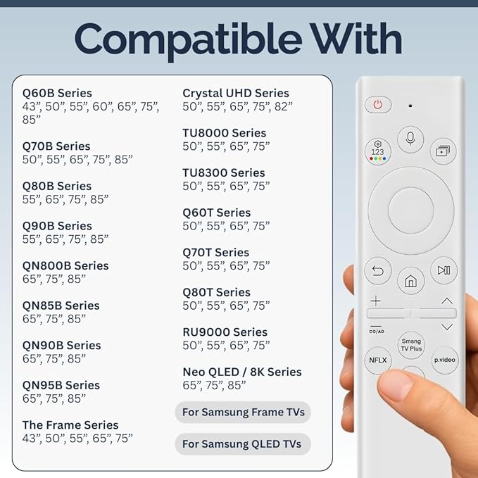2 Pack BN59-01391A Samsung TV Remote Control Replacement - Image 3