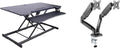 Rocelco 46" Electric Standing Desk Converter by Rocelco
