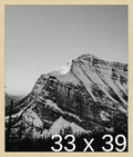 Frame It Easy 33 x 39 Wheat Wood Frame by FrameItEasy