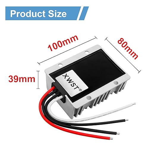 DC DC Stabilizer 9V-36V to 12V Boost Buck Converter 25A 300W Waterproof - Image 3