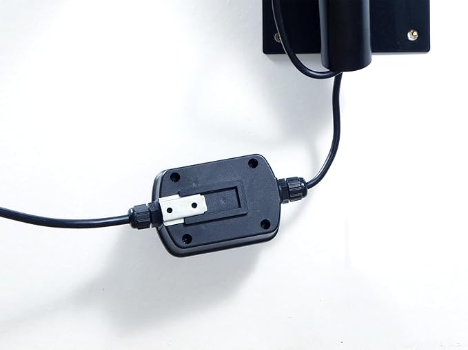 Hydromist Oscillating Wall Mounted Outdoor-Rated Fan, 3-Speed Cord Control - Image 6