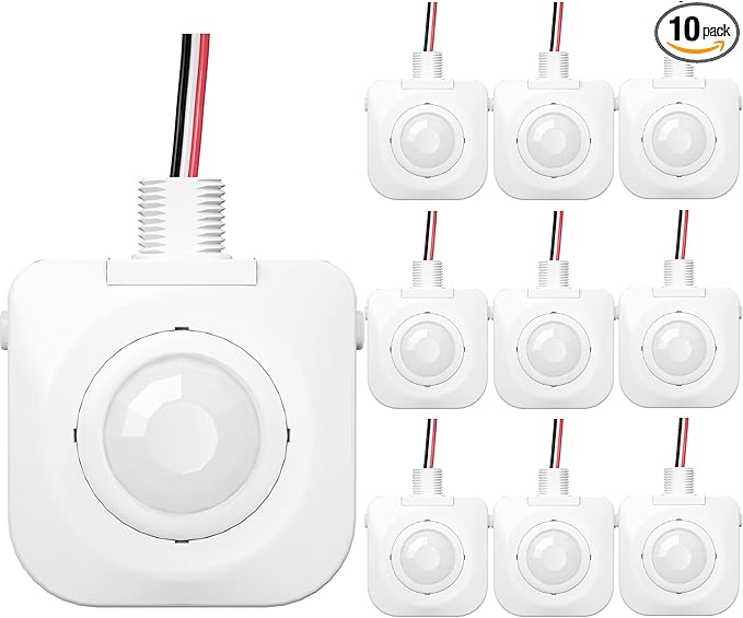 EverElectrix Ceiling Occupancy Motion Sensor, Passive Infrared Technology by EverElectrix