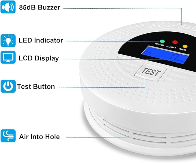 Smoke Alarm and CO Detector - Image 5