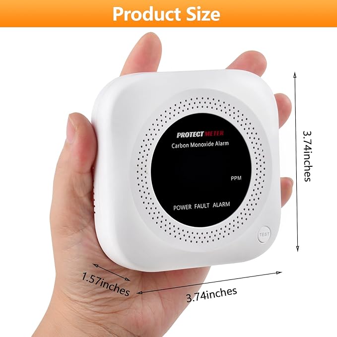 Carbon Monoxide Detectors Plug-in – 3 Pack Portable CO Alarm - Image 2