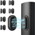 Vaszu Magnetic Remote Control Holder Self-Adhesive Wall Mount, 6 Pack Upgraded by Vaszu