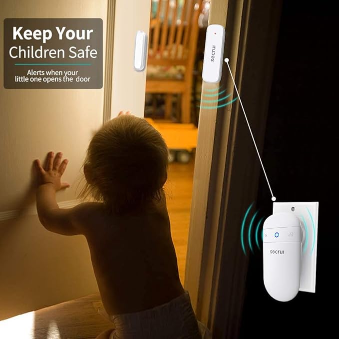 SECRUI Door Chime, Door Open Sensor Chime - Image 2