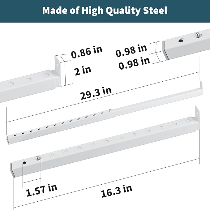 ZhouDaShu Adjustable Window Security Bars, Window Locks Bars Inside - Image 3