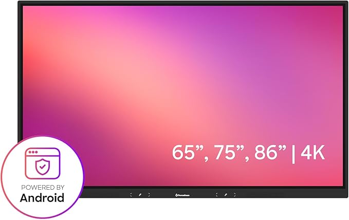 Promethean ActivPanel LE 75” High Specification Digital Whiteboard, 4K UHD - Image 2