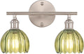 Shenmoyl Bathroom Light Fixtures, 2-Light Vanity Wall Light Over Mirror by Shenmoyl