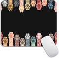 Armanza Square Mouse Pad Cute Cat Claw, Personalized Premium-Textured Custom by Armanza