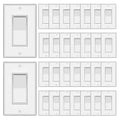 ThunderWay Single Pole Decorator Wall Light Switch by ThunderWay