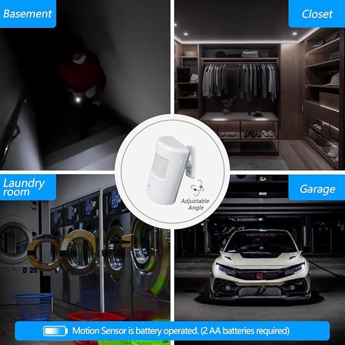 Upgraded Plug-in Motion Activated Light Control, Souphran Wireless Motion - Image 7