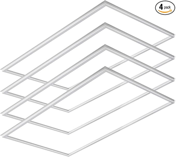 Nothing BUT LEDs 2x4 FT Edge-Lit Frame LED Flat Panel Light, 5CCT Selectable by NothingButLEDs