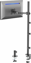 VIVO Extra Tall Single Monitor Desk Mount, 39 inch Pole VESA Stand by VIVO