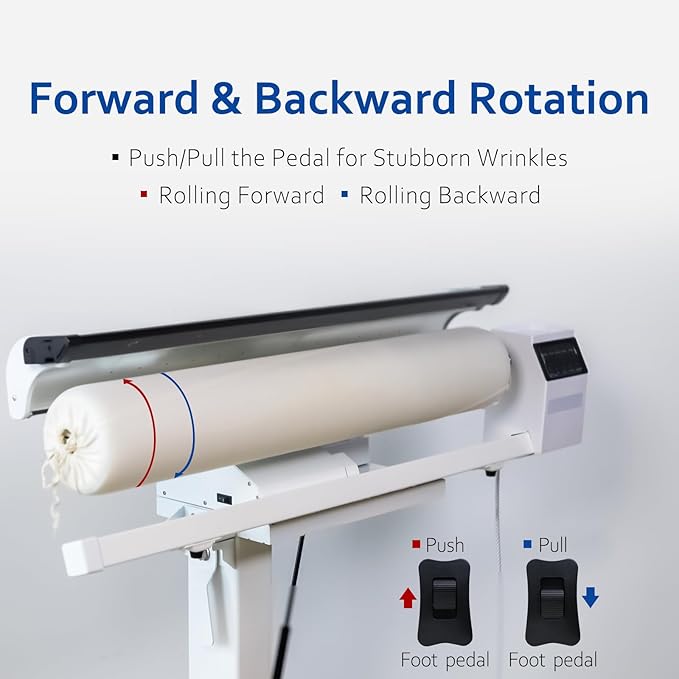 Rotary Roller Steam Press Iron, Hotel Linen Ironing Machine - Image 4
