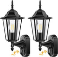 Lamomo 2 Pack Motion Sensor Outdoor Lights, Upgrade Dusk to Dawn Exterior Light by Lamomo