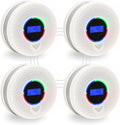 10-Year Battery Wireless Interconnected Smoke and Carbon Monoxide Detector by Unknown