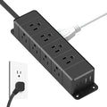 40W Fast Charging Under Desk Power Strip by ANNQUAN