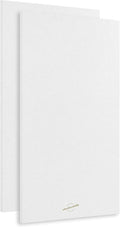 AudioSilk Acoustic Panels, 2 Pack, Pure White by AudioSilk