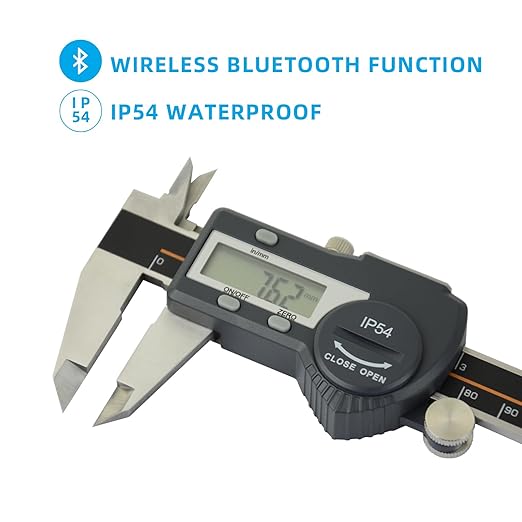 AICEY Digital Caliper Measuring Tool, IP54 Waterproof Stainless Steel - Image 6