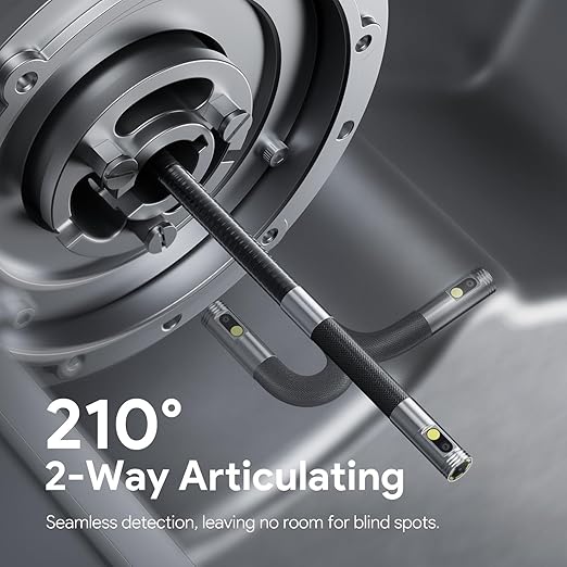DEPSTECH Dual Lens Two-Way Articulating Borescope Camera - Image 4