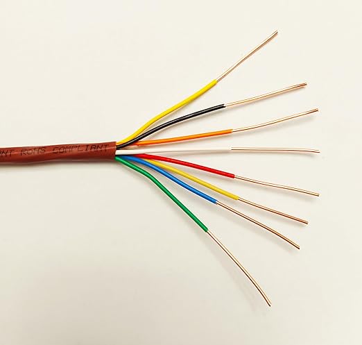 Eastwire 18/8 25ft Thermostat Wire- Brown - Image 3