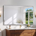 CILIBER Beveled Mirror, 55x36 Large Bathroom Mirrors by CILIBER