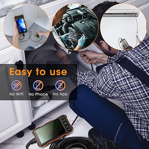 Epicmate Triple Lens Sewer Inspection Camera-Snake Camera - Image 7
