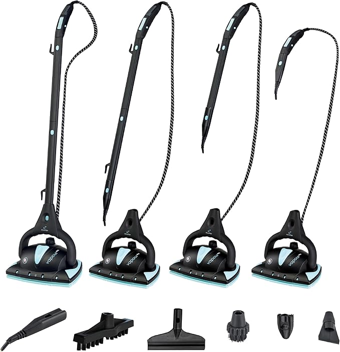 Euroflex Vapour Pro Steam Mop & All-in-One Steam Cleaner 20-Piece Set - Image 5