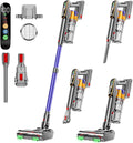 DIFFULL Cordless Vacuum Cleaner, 650W 55KPA 70Mins Vacuum Cleaners by DIFFULLVacuumCleaner