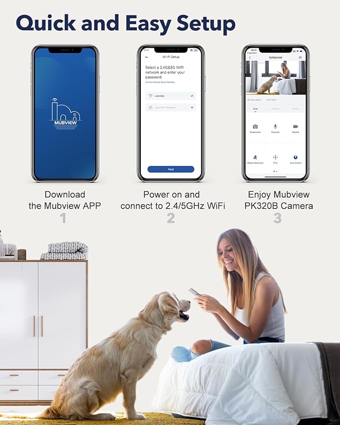 Indoor Security Camera 2K, Pet Camera - Image 9