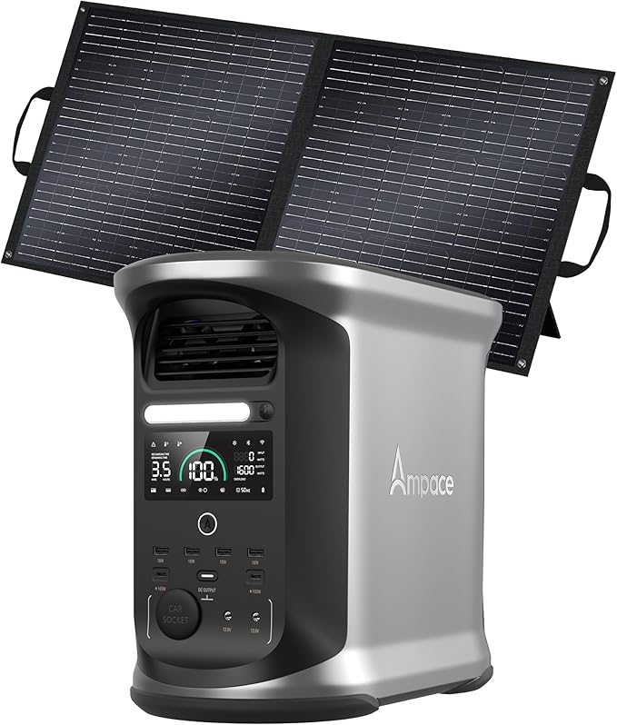 AMPACE Andes 1500 Power Station by EnerVikSolargeneratorforhomeuse