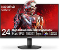 KOORUI 24" Gaming Monitor, 180Hz 1ms Fast IPS Monitor, 1440P HDR400 Display by KOORUI