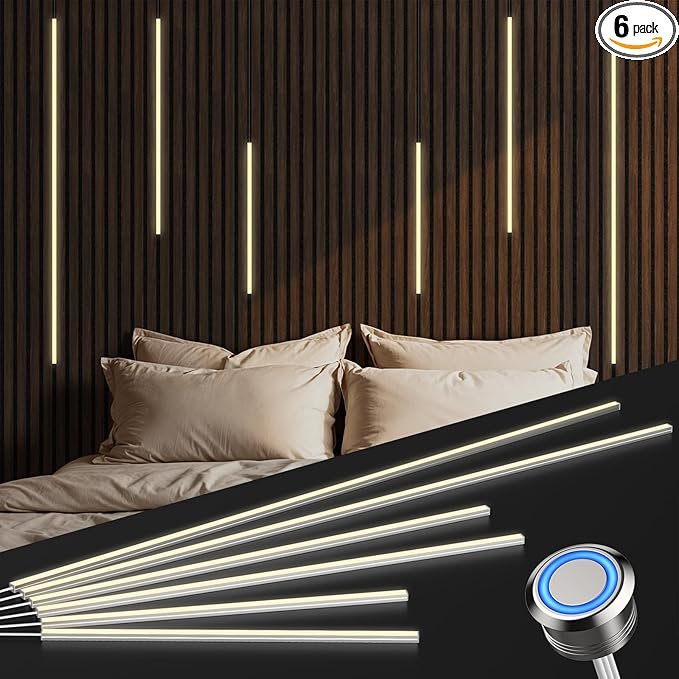 LED Recessed Lighting for Slat Wall Panels by Holymuss