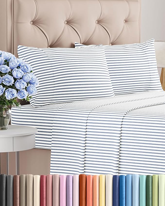 Cal King Size 4 Piece Sheet Set by CGKUnlimited