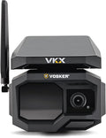 Vosker VKX Farmers Pack Solar 4G LTE Security Camera, Wireless Outdoor by Vosker