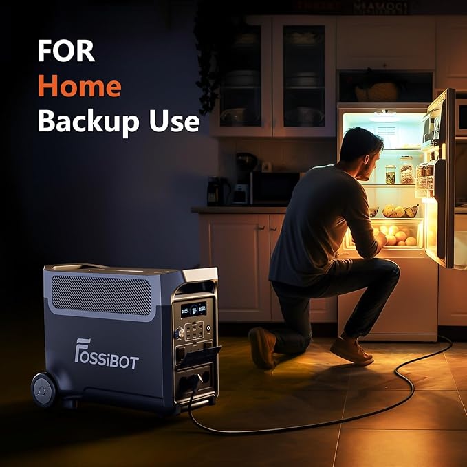 FOSSiBOT 3600W Portable Power Station, 3840Wh Solar Generator - Image 4