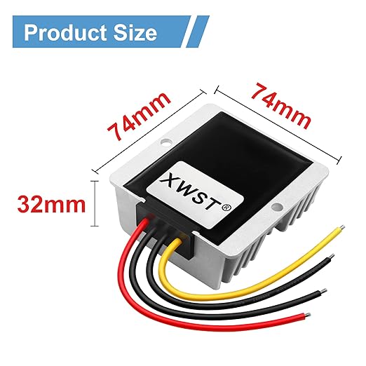 DC DC Stabilizer 9V-36V to 24V Boost Buck Converter Power Supply 10A 240W - Image 3